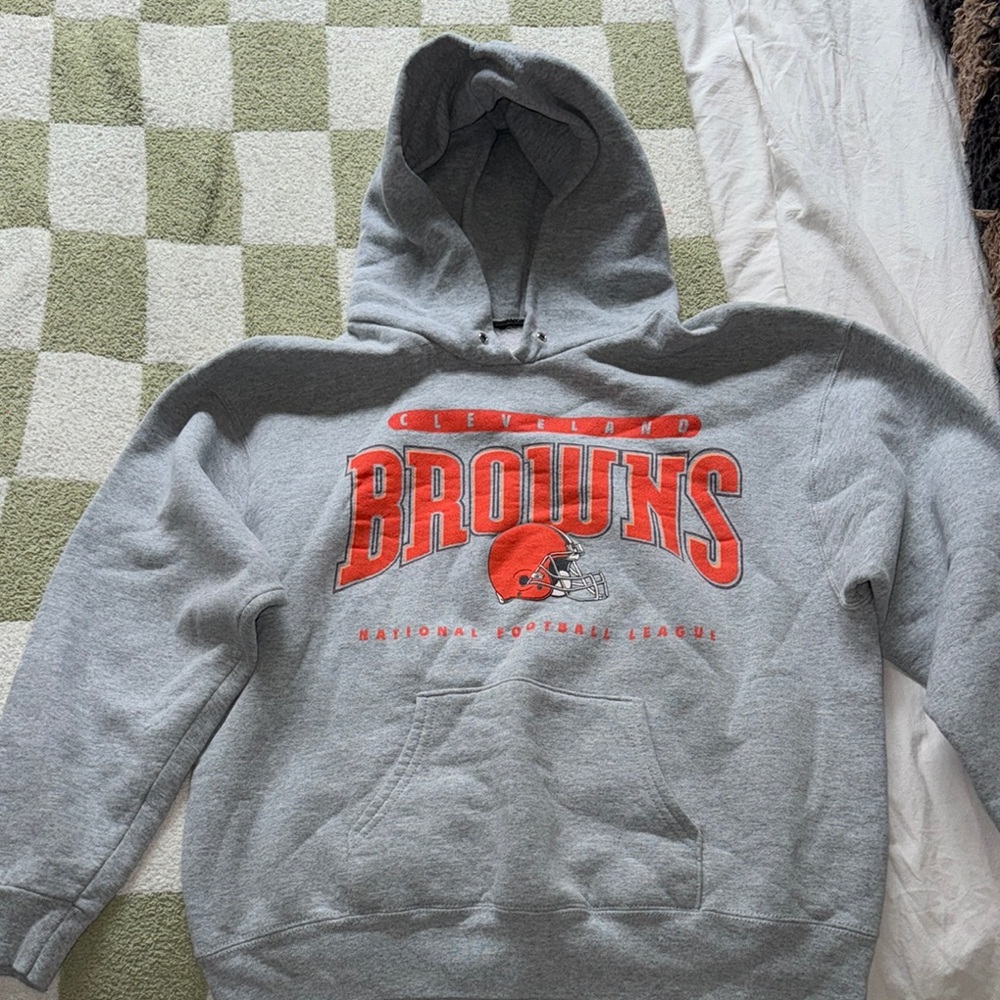 Cleveland Browns Gray Hoodie